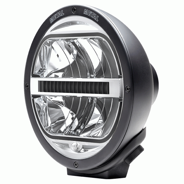 Rallye 4000 LED Driving Lamp, Satin Black, Spread Beam
