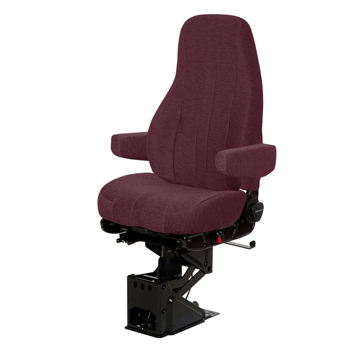National Captain Seat - Red with Arm Rests 50764362