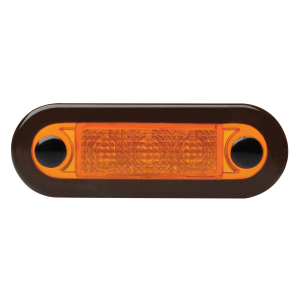 HELLA - L.E.D LAMP RECTANGULAR AMBER 1X3