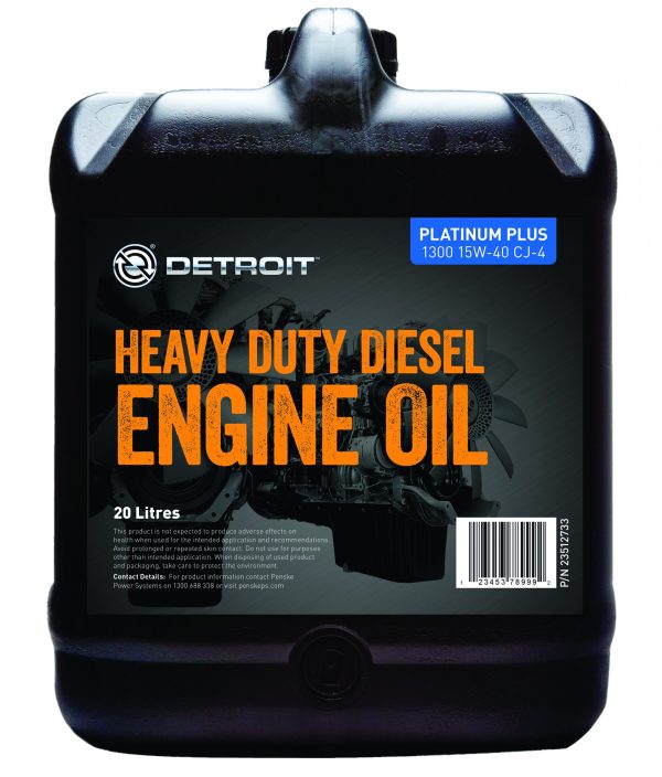 Detroit Platinum Engine Oil CK4 20L