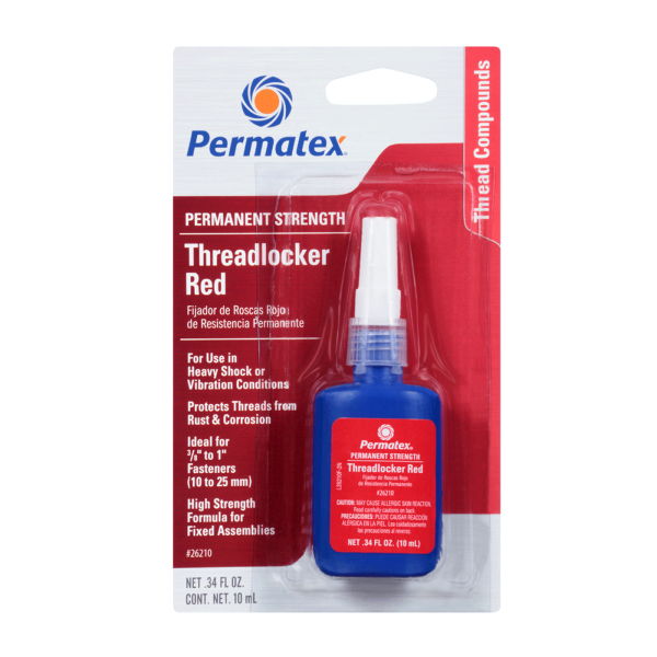 PEX26210 Threadlocker permanent Red 262