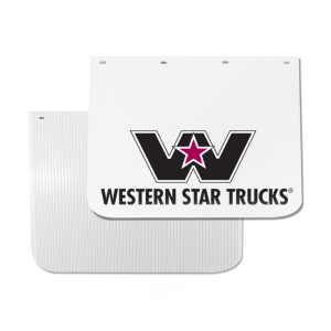 RDP Mudflap Anti Spray WST Logo RDMF2418WS