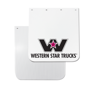 RDP Mudflap Anti Spray WST Logo RDMF2430WS