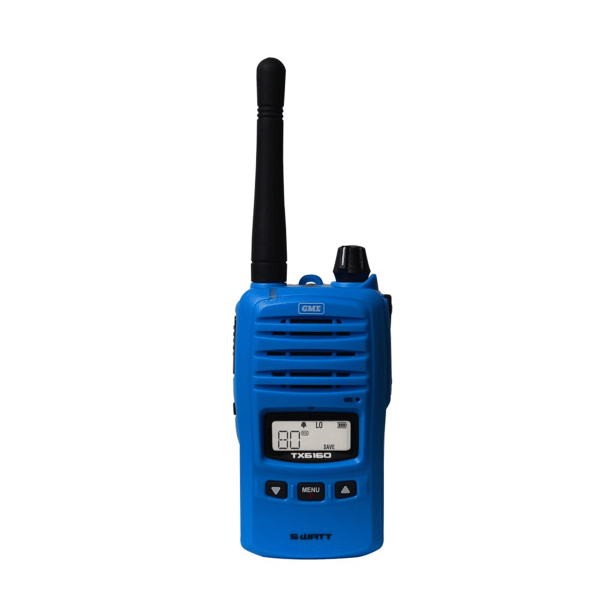 5/1 Watt UHF CB Handheld Radio TX6160X Beyond Blue Limited Edition