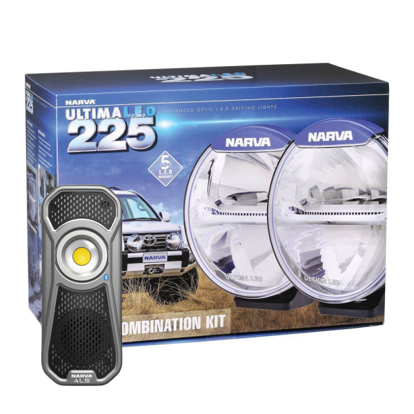 Ultima 225 LED Driving Light Kit - With Free 7140